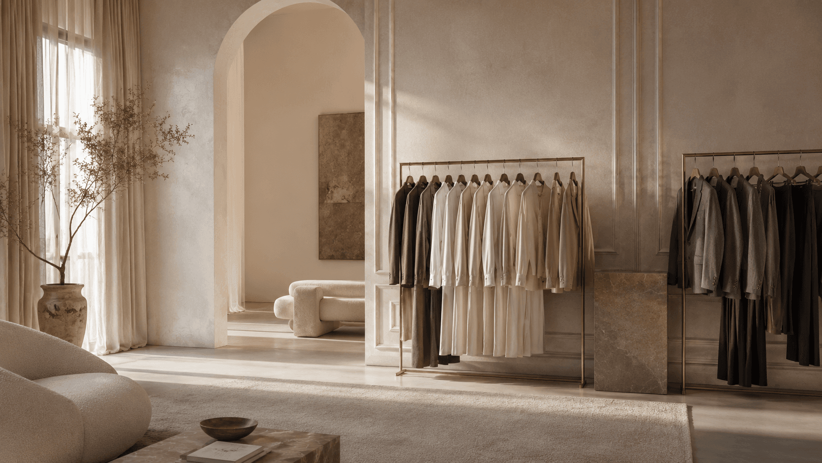 Aldren Row quiet luxury fashion editorial hero image